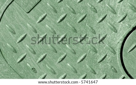 green diamond plate background for multipurpose use