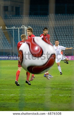 soccer or football free kick (take a look in my footage gallery for similar themes)