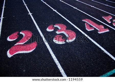 Track & Field Lanes 2, 3, and 4