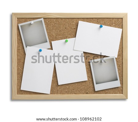 cork notice board with copy space with clipping path 1 cork notice board with copy space with clipping path 1