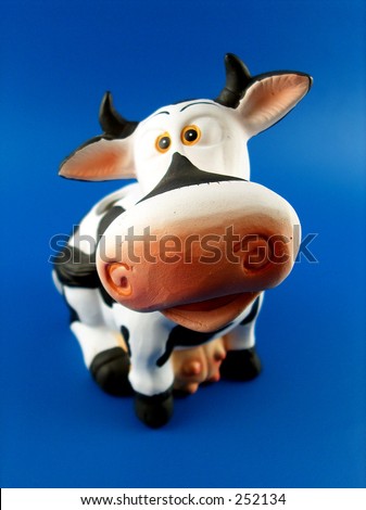 funny toy-cow