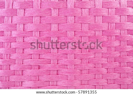 Pink Basket Weave