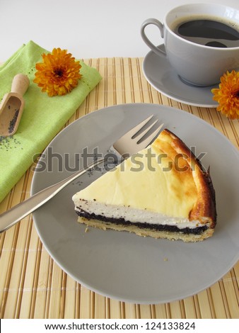 Poppy-seed cheese cake