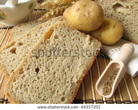 Potato bread from bread making machine