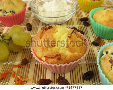 Gluten-free muffins from corn flour