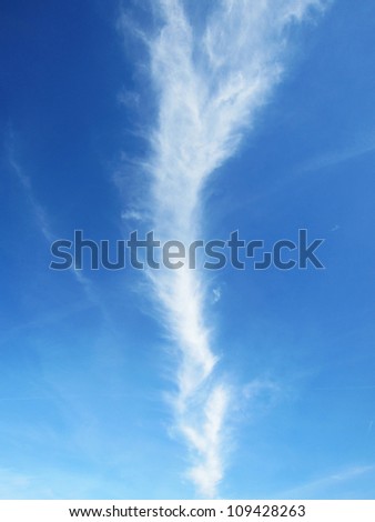 blue sky with interesting clouds 39