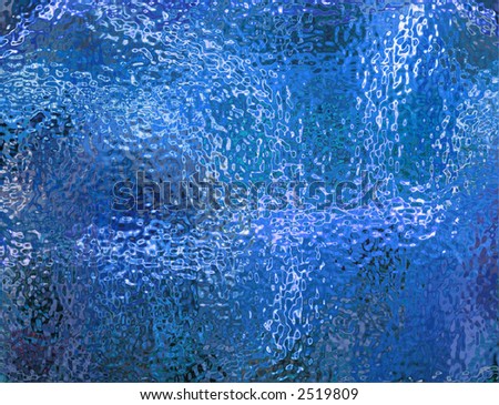 abstract blue watering tech background