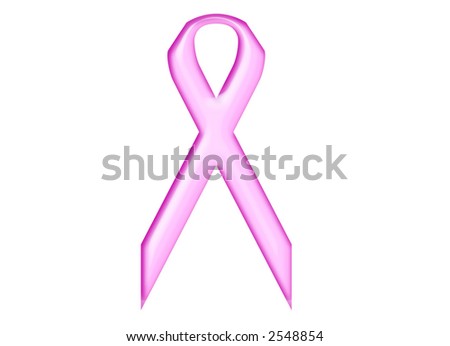 cancer symbol 69. breast cancer symbol in 3d