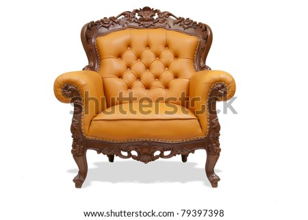 Carved Wood Chair