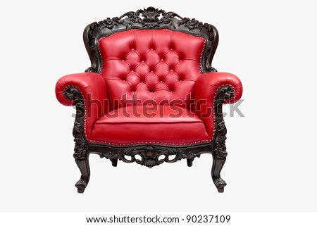 Carved Wood Chair