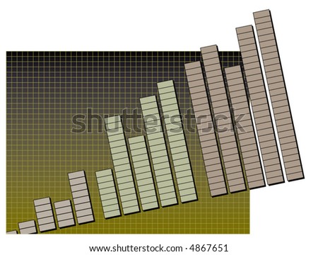 a bar chart breaks out of its grid background