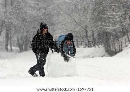 snowball rolling