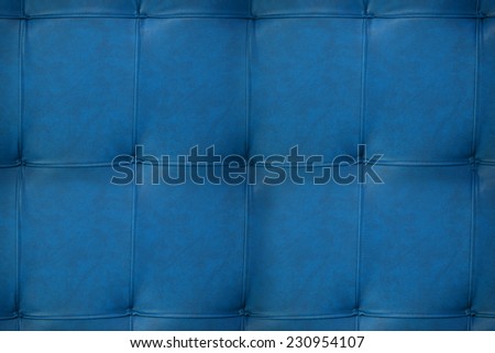 blue leather texture design of furniture