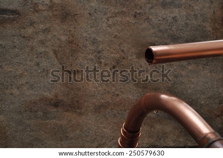 Leaky Pipe 2 Copper pipe