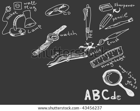 Hand drawn goods Vector Visit my portfolio for big collection of doodles Hand drawn goods Vector Visit my portfolio for big collection of doodles
