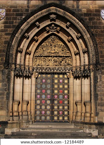 gothic entrance