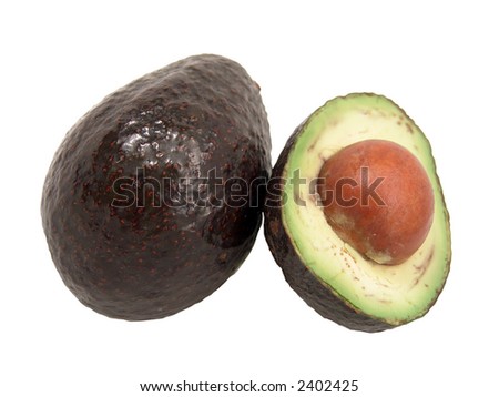 Avocado Close Up