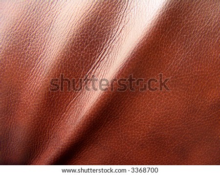 Very good texture of brown European sofa leather