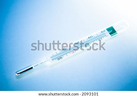 Clinical thermometer with celsius grade