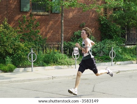 Winning runner at the 2007 Father\'s Day Run for Prostate Cancer Research in Toronto