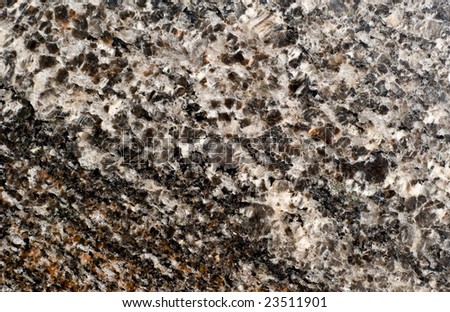 Granite counter top background abstract detail texture.
