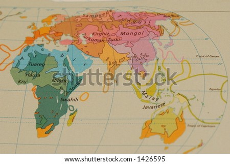 map of africa and europe and asia
