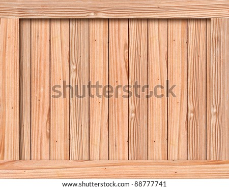 texture of wood box with space