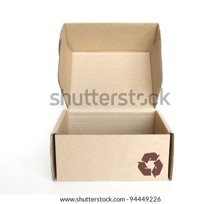 Cardboard Recycling Box