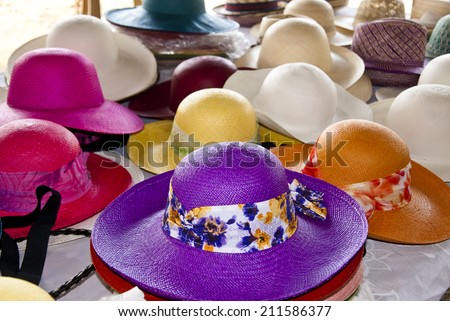Fashion Accessory - Straw Hats For Women - Protection Against The Sun - Hats In South America / Accessory - Feminine Straw Hats