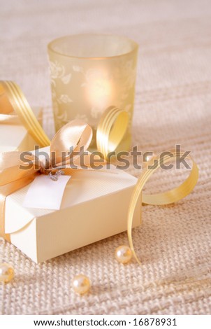 candle and christmas gift boxes, elegance gift box. best for theme: christmas, birthday, celebration, anniversary