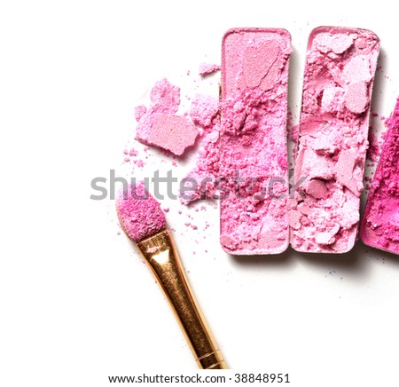  (O) (ميك اب ) (O) Stock-photo-pink-eyeshadow-and-face-powder-make-up-for-fashion-and-beauty-magazines-38848951