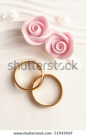 stock photo wedding rings wedding invitation