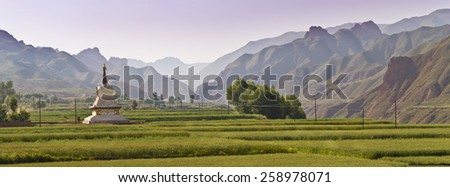 Huojia Village, high country, China