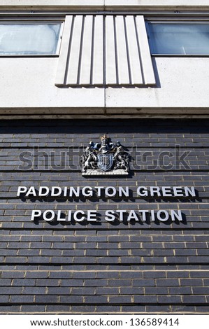 Paddington Green Police Station in London.
