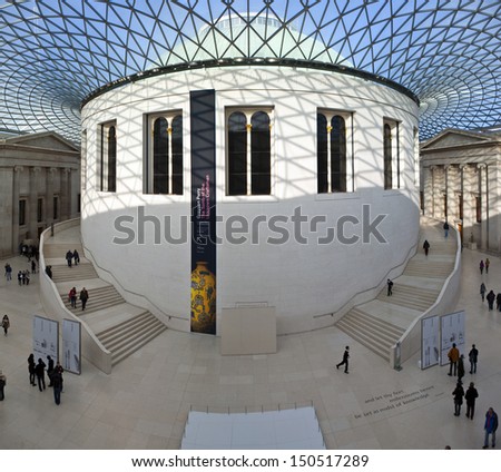 London, Uk - 16th January 2012: British Museum In London