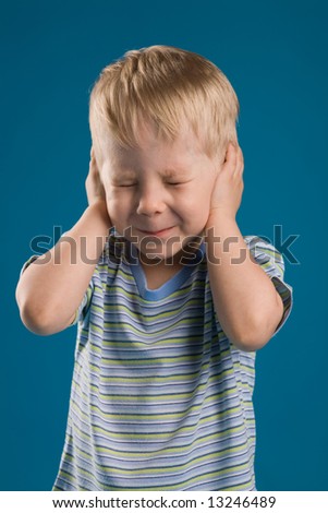 je me suis q'une bébé pour toi Stock-photo-a-photo-of-a-boy-closed-his-ears-and-eyes-tight-13246489