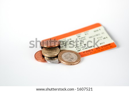 ticket and spare change