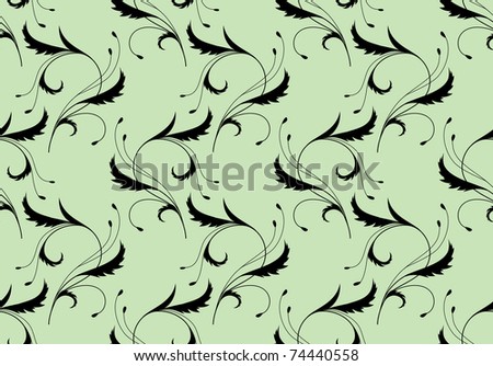 background patterns green. stock photo : Background pattern with vintage ornament on the green