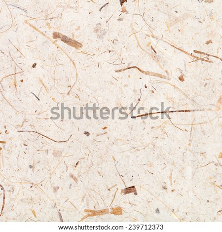 background from fiber structure of handmade paper close up