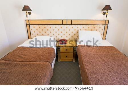 simple cheap two bed room