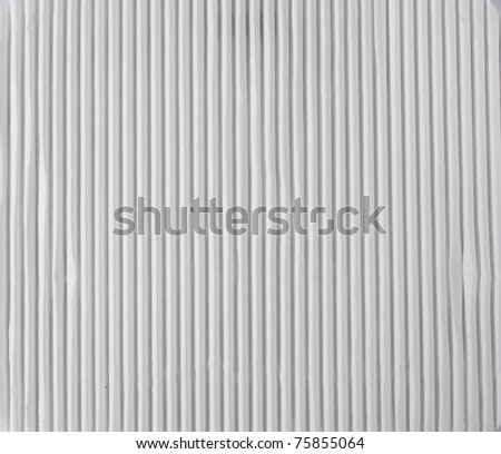 white corrugated cardboard sheet background