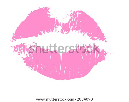 kissing lips vector. stock vector : Kissing Lips.