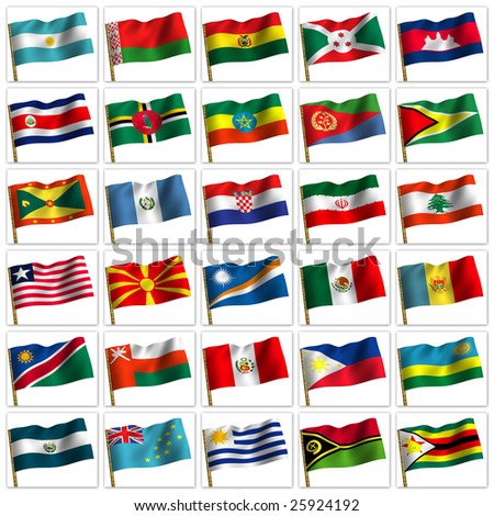 World+flags+collage