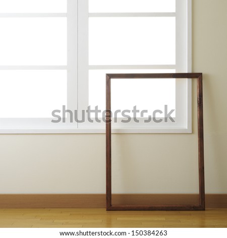 Floor Standing Frame In Room