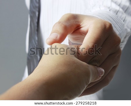 Handshake helping for business, business concept