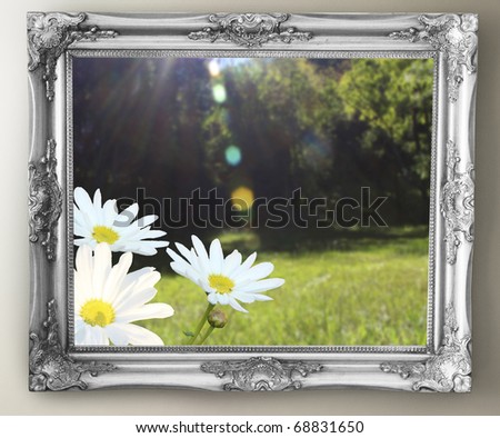 Frame flower