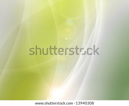 An abstract background of overlapping shapes of colorful glowing aurora type of curved lines