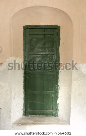 Door from an old Hacienda in Mexico