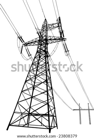 Power Lines Silhouette