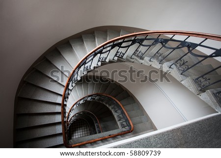 Art Nouveau Staircase